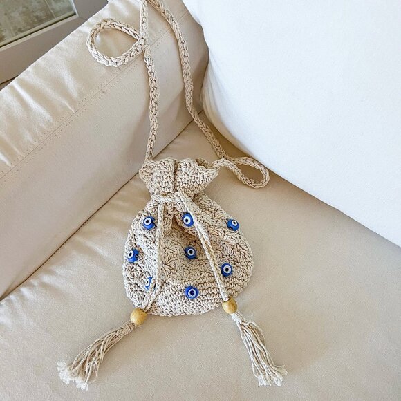 evil eye crossbody bag - Picture 1 of 4